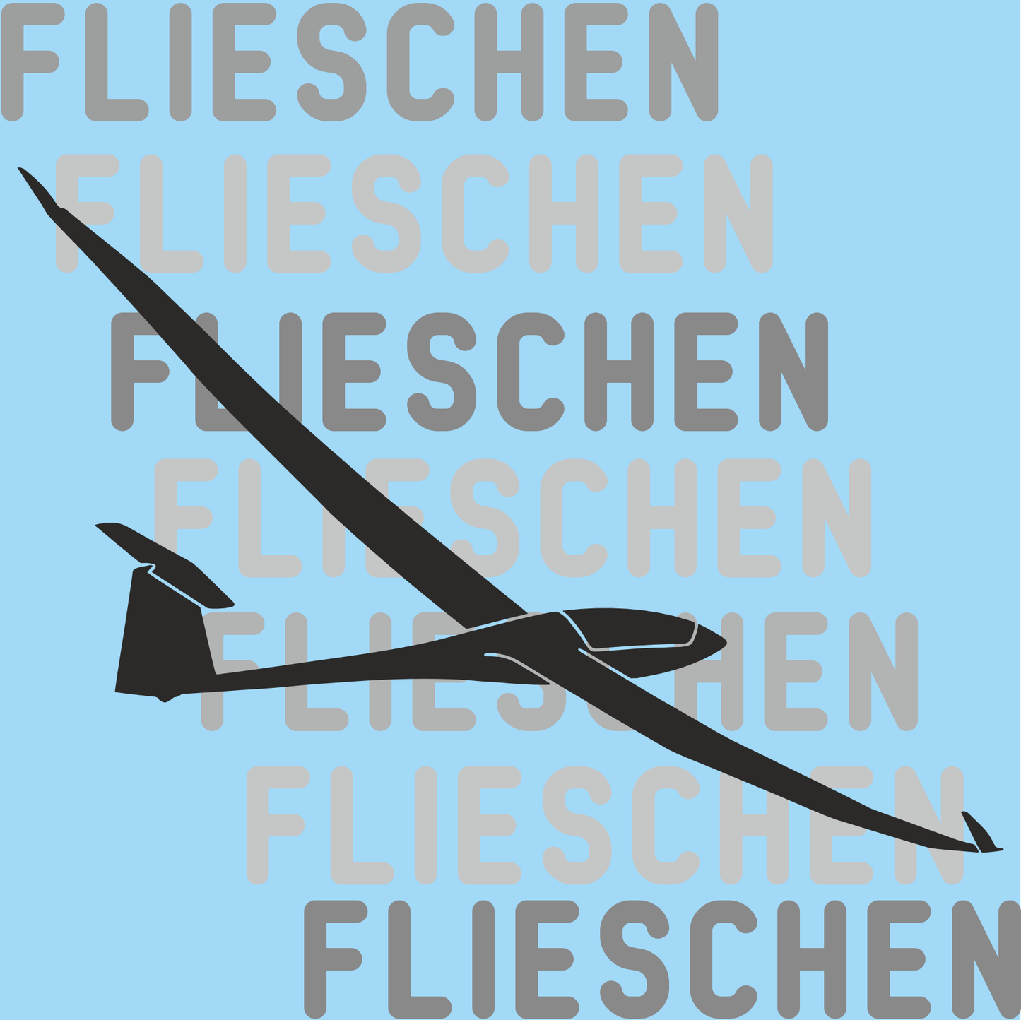 Aufkleber Ventus 3 Segelflugzeug V2