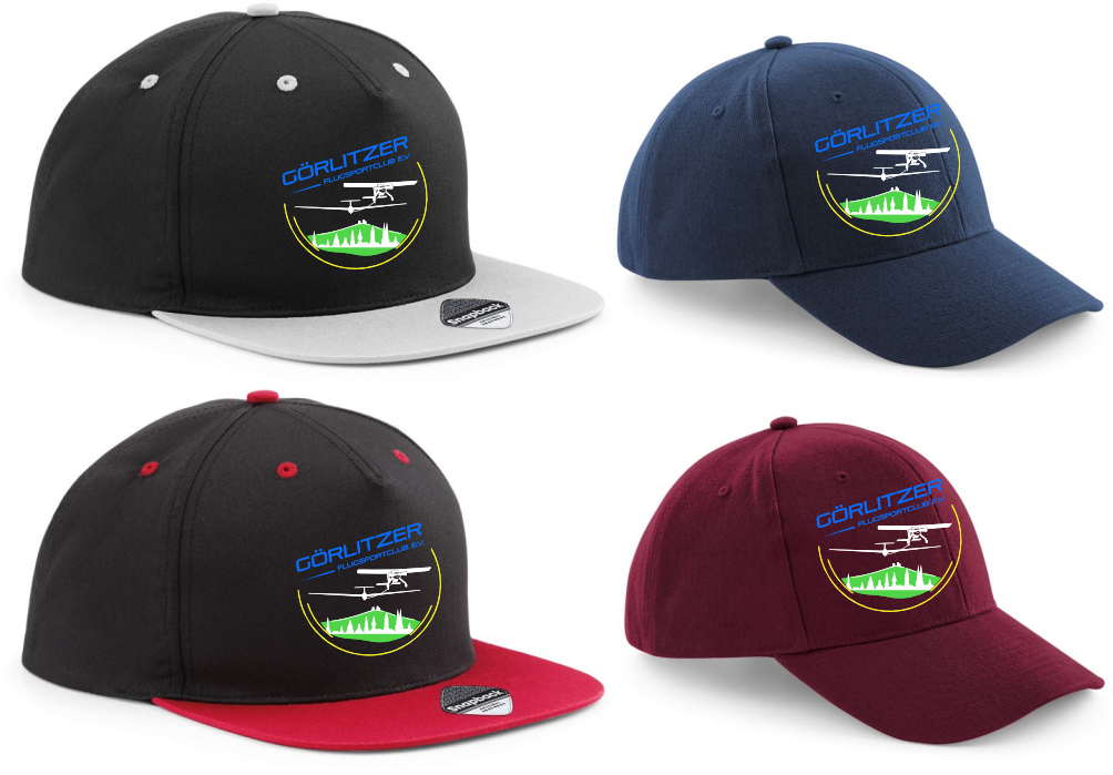 Basecap Görlitzer Flugsportclub (neue Logos)
