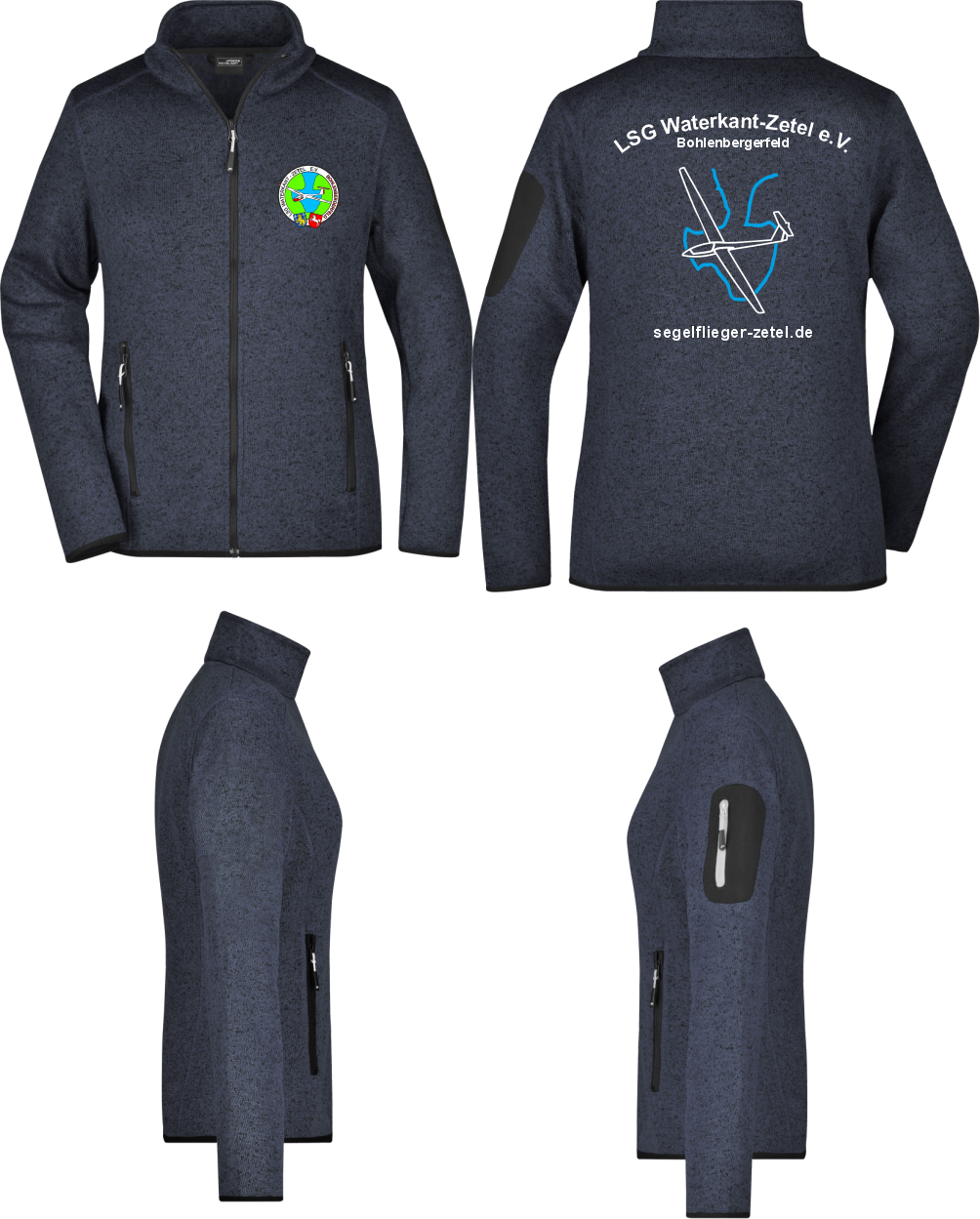 Damen Fleecejacke LSG Waterkant-Zetel