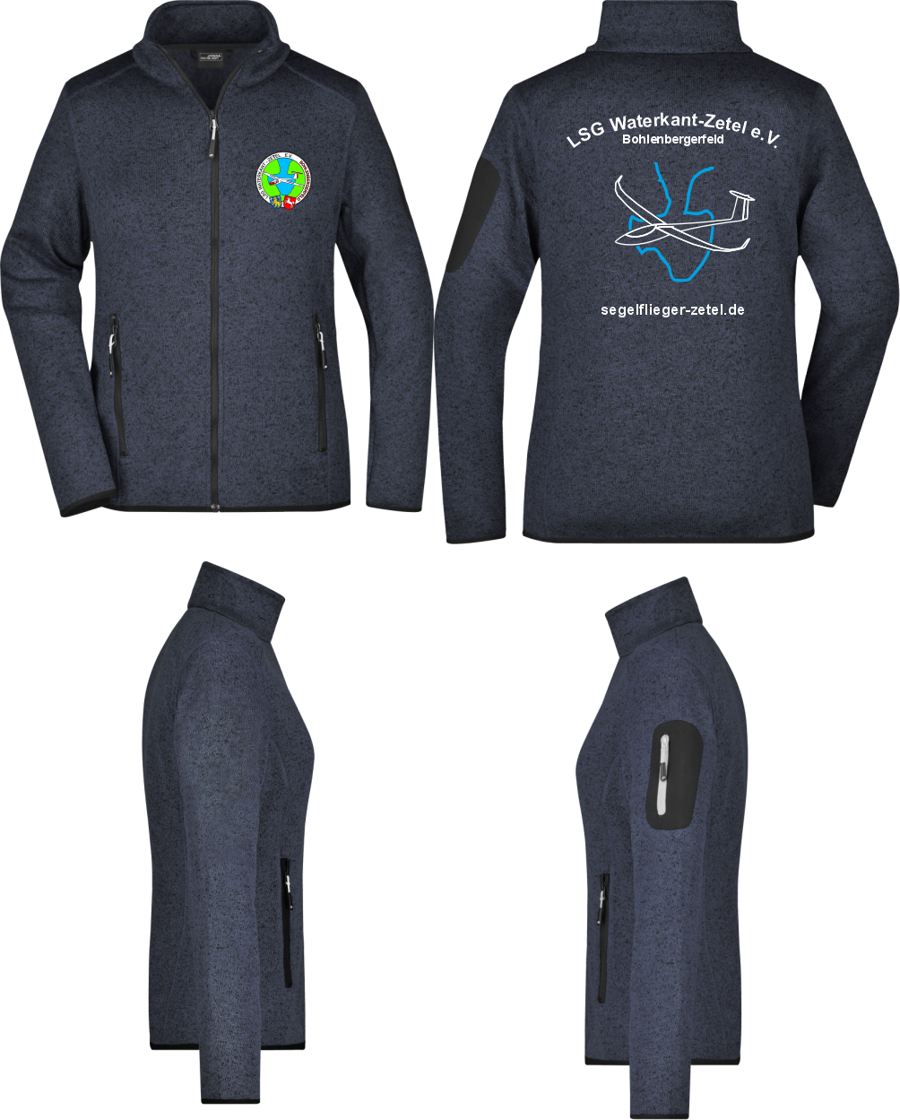 Damen Fleecejacke LSG Waterkant-Zetel