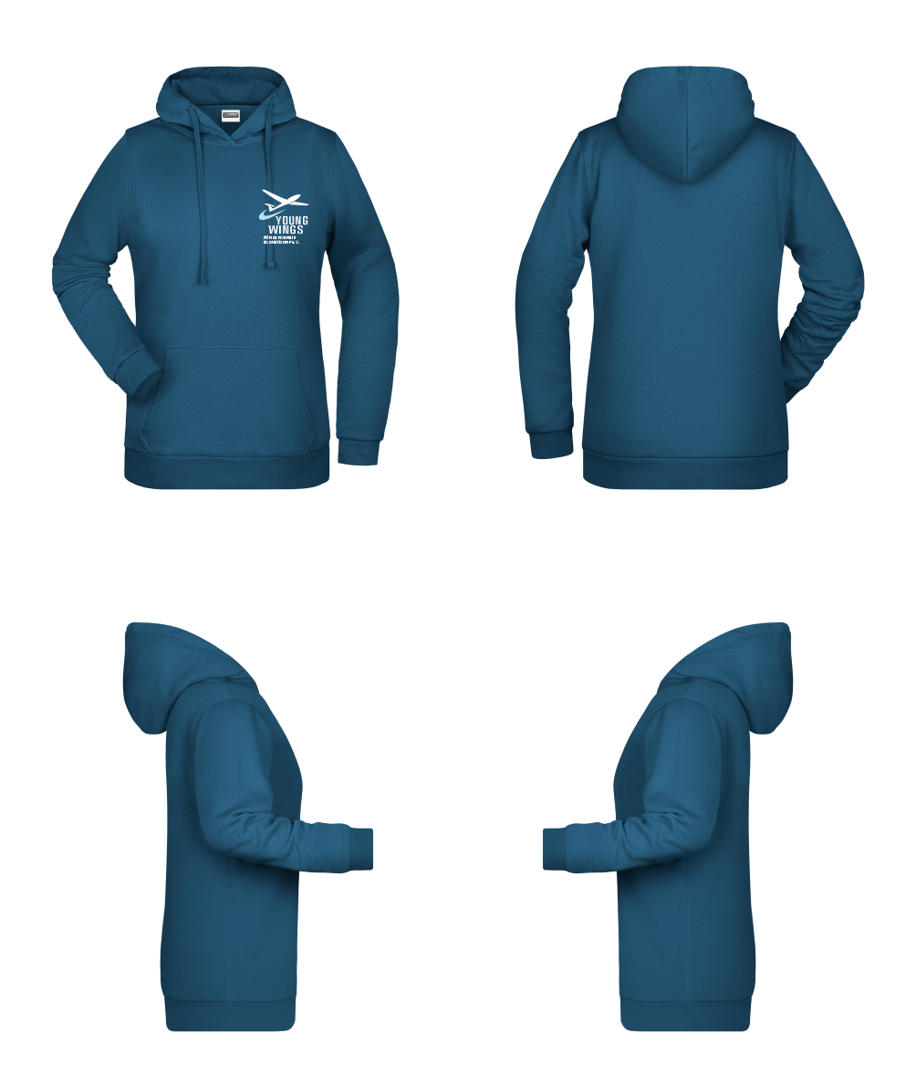 Damen Hoodie YOUNG WINGS