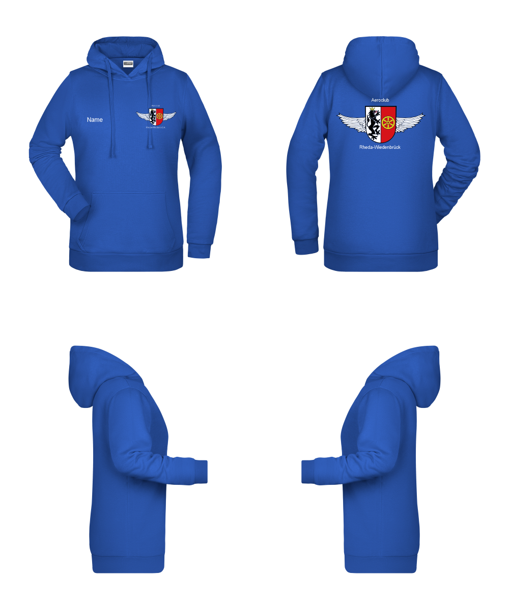Damen Hoodie Aeroclub Rheda-Wiedenbrück