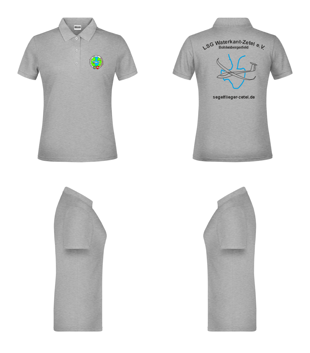 Damen Poloshirt LSG Waterkant-Zetel