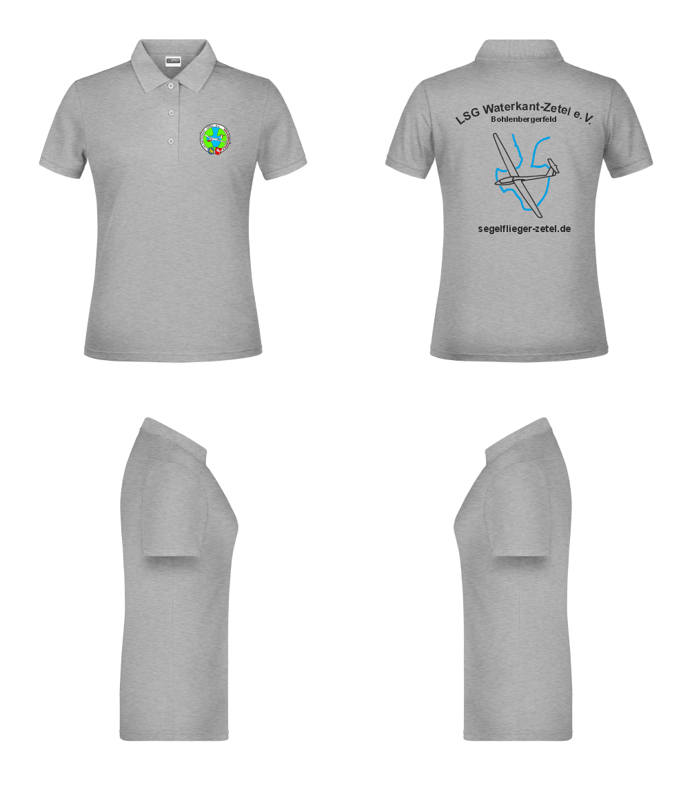 Damen Poloshirt LSG Waterkant-Zetel