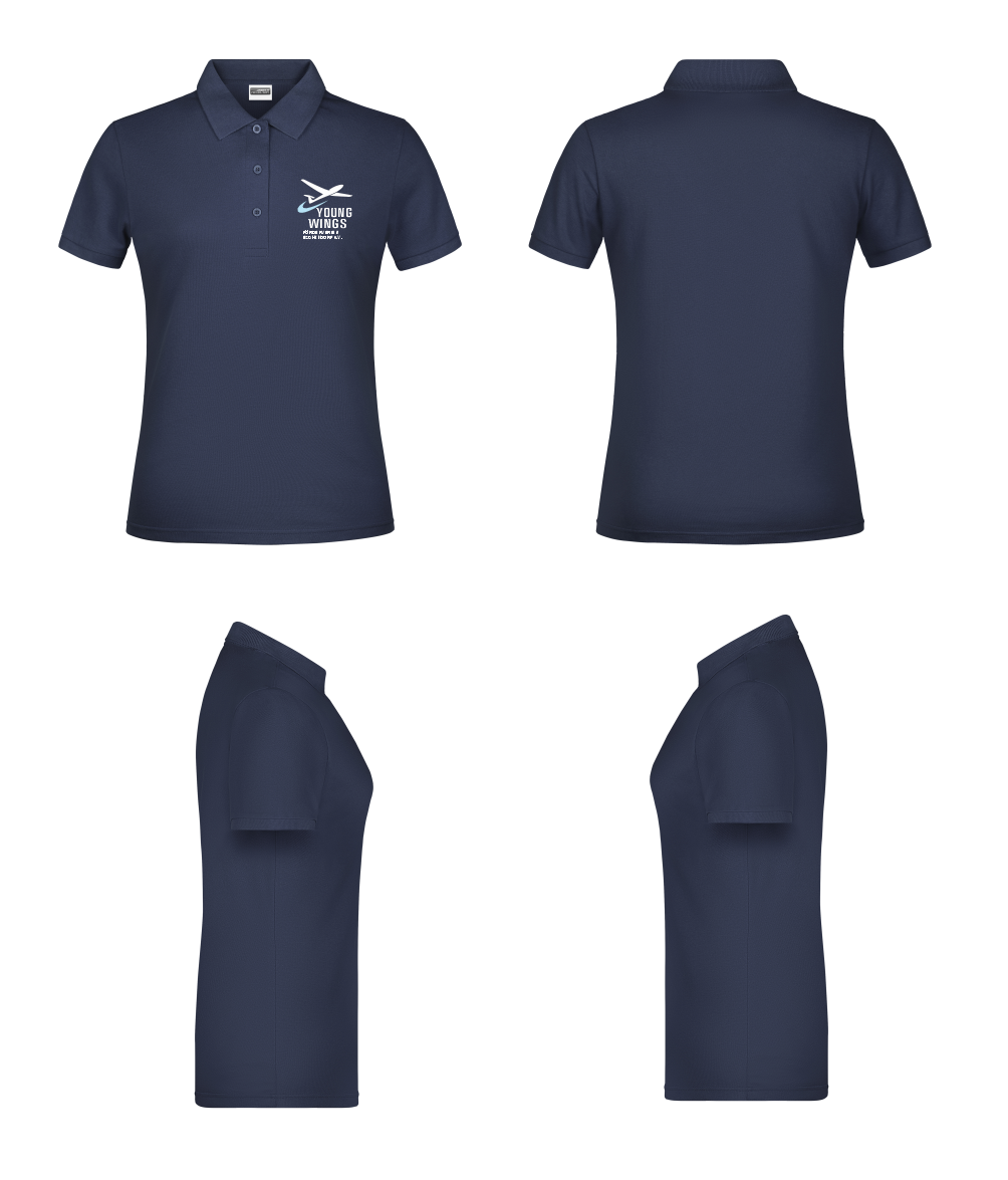 Damen Poloshirt YOUNG WINGS