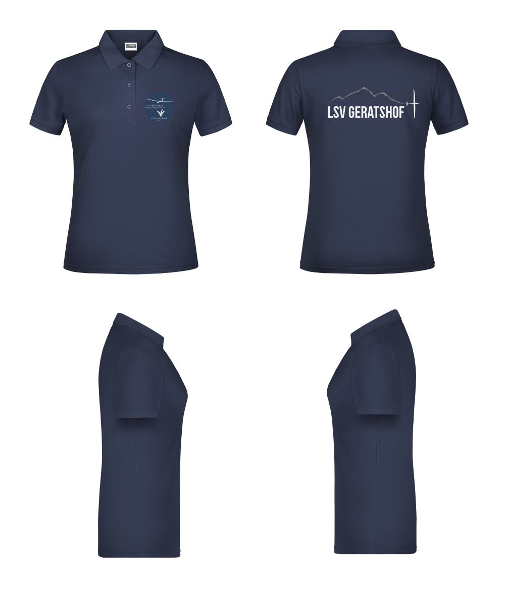 Damen Poloshirt LSV Geratshof