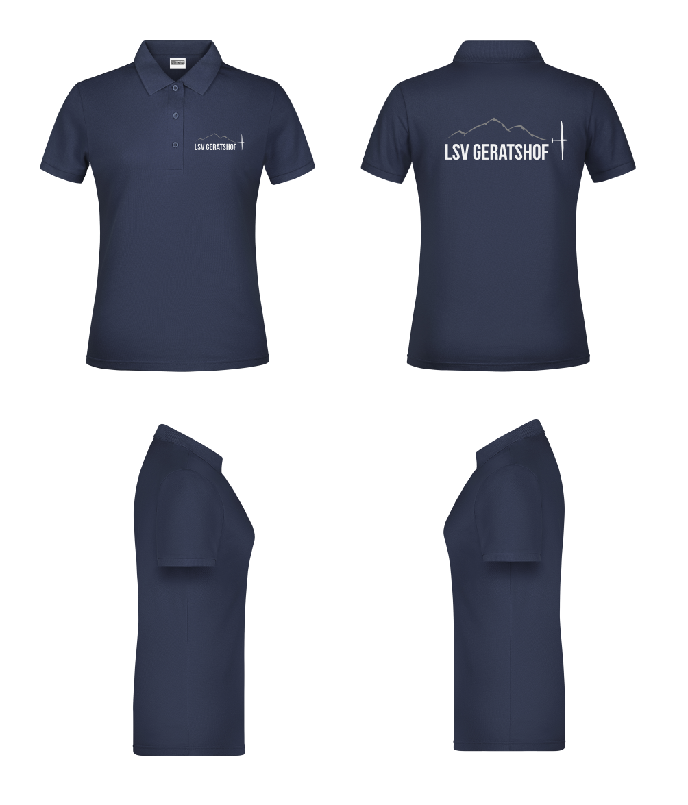 Damen Poloshirt LSV Geratshof