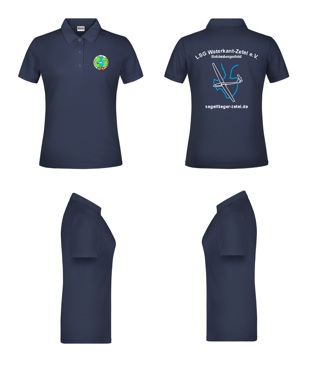 Damen Poloshirt LSG Waterkant-Zetel