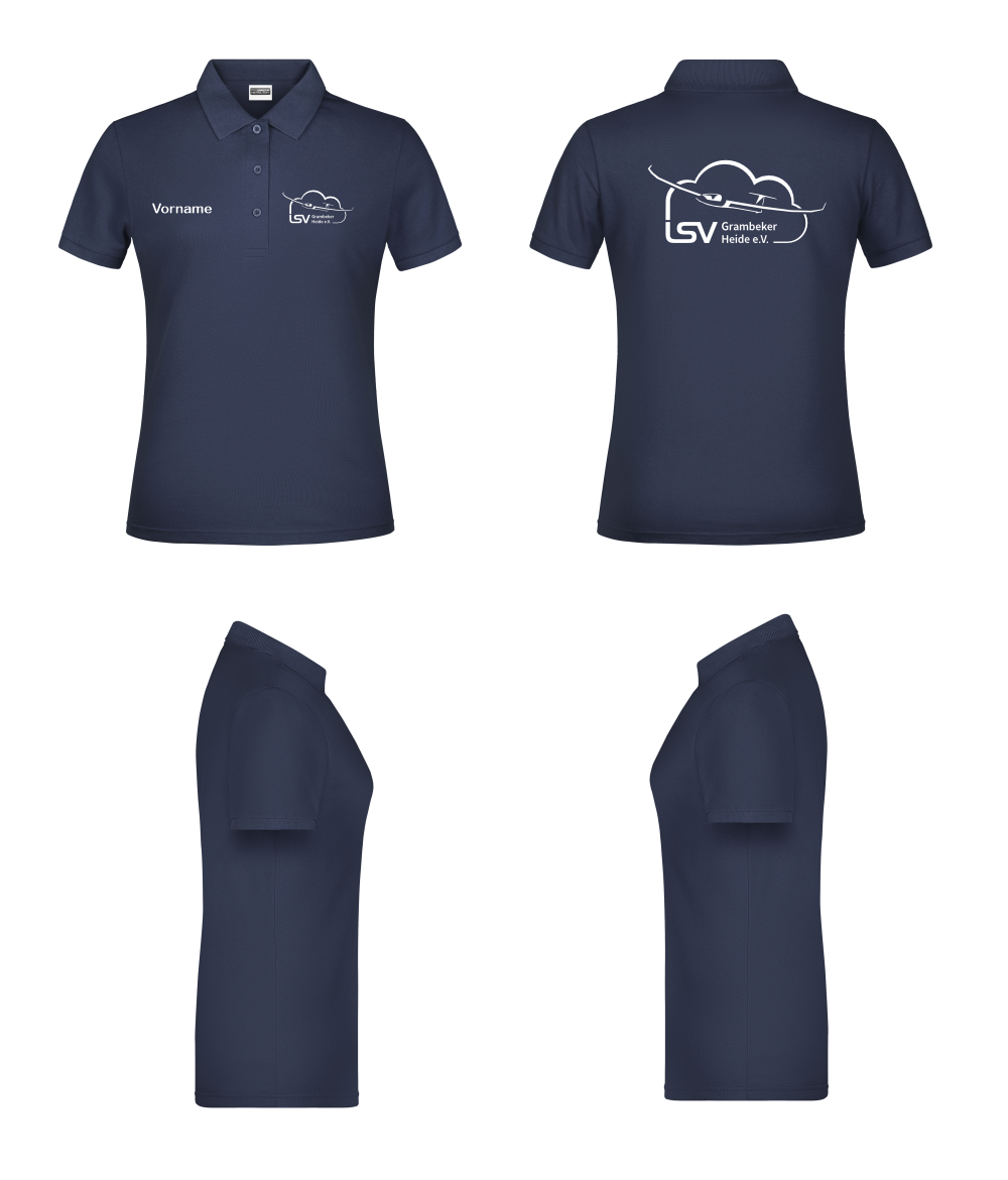 Damen Poloshirt LSV Grambeker Heide