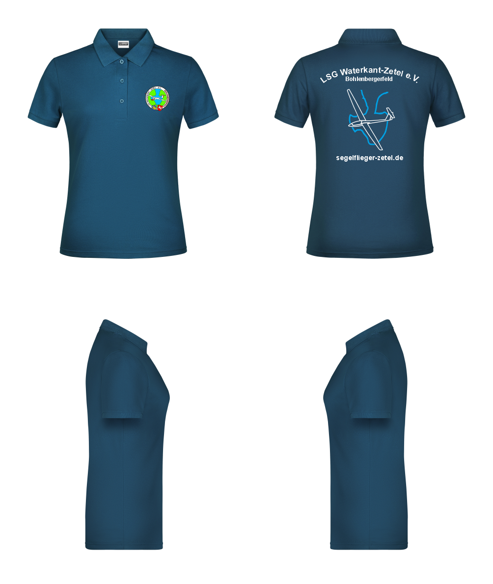 Damen Poloshirt LSG Waterkant-Zetel