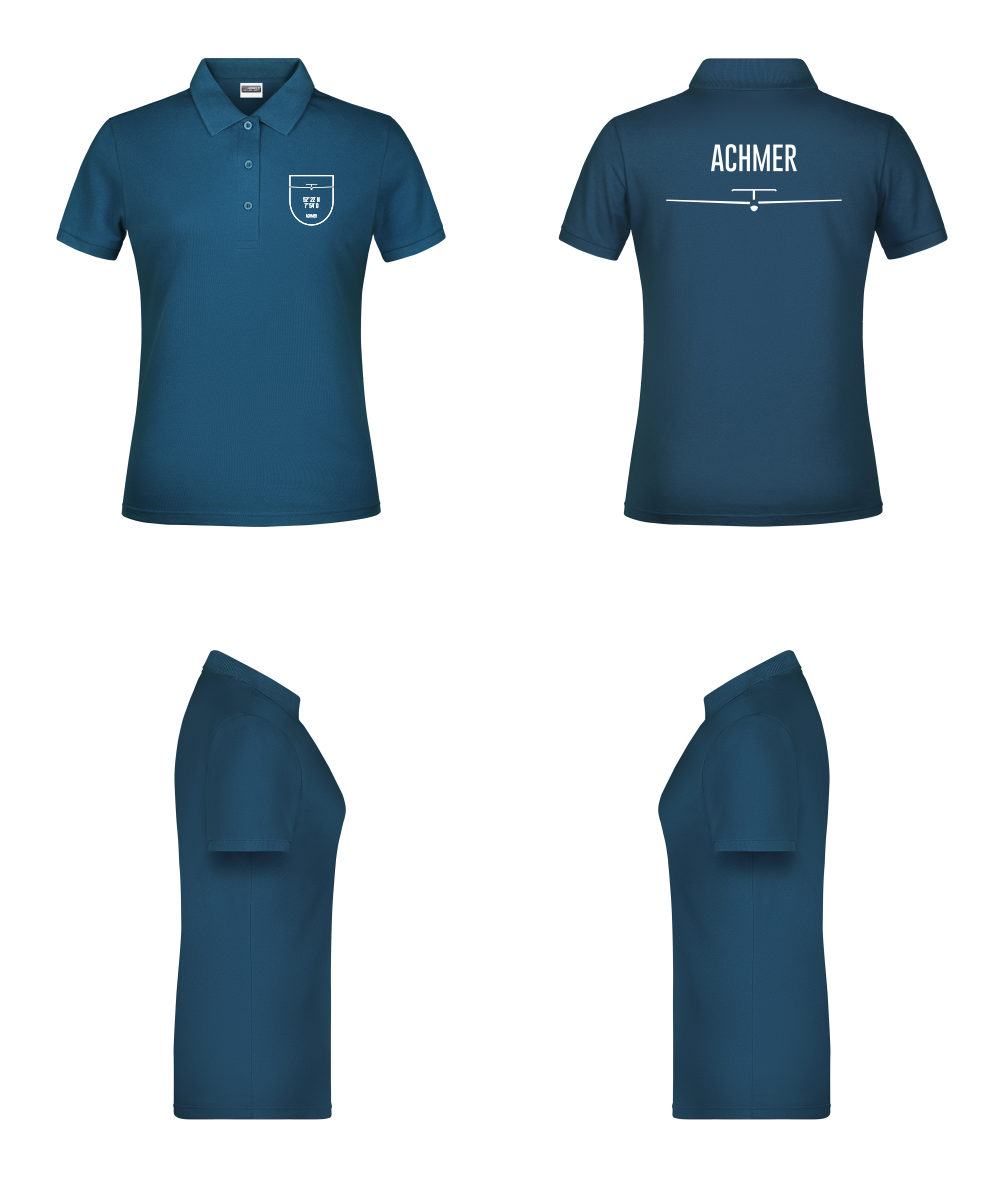 Damen Poloshirt Osnabrücker Verein für Luftfahrt - Achmer