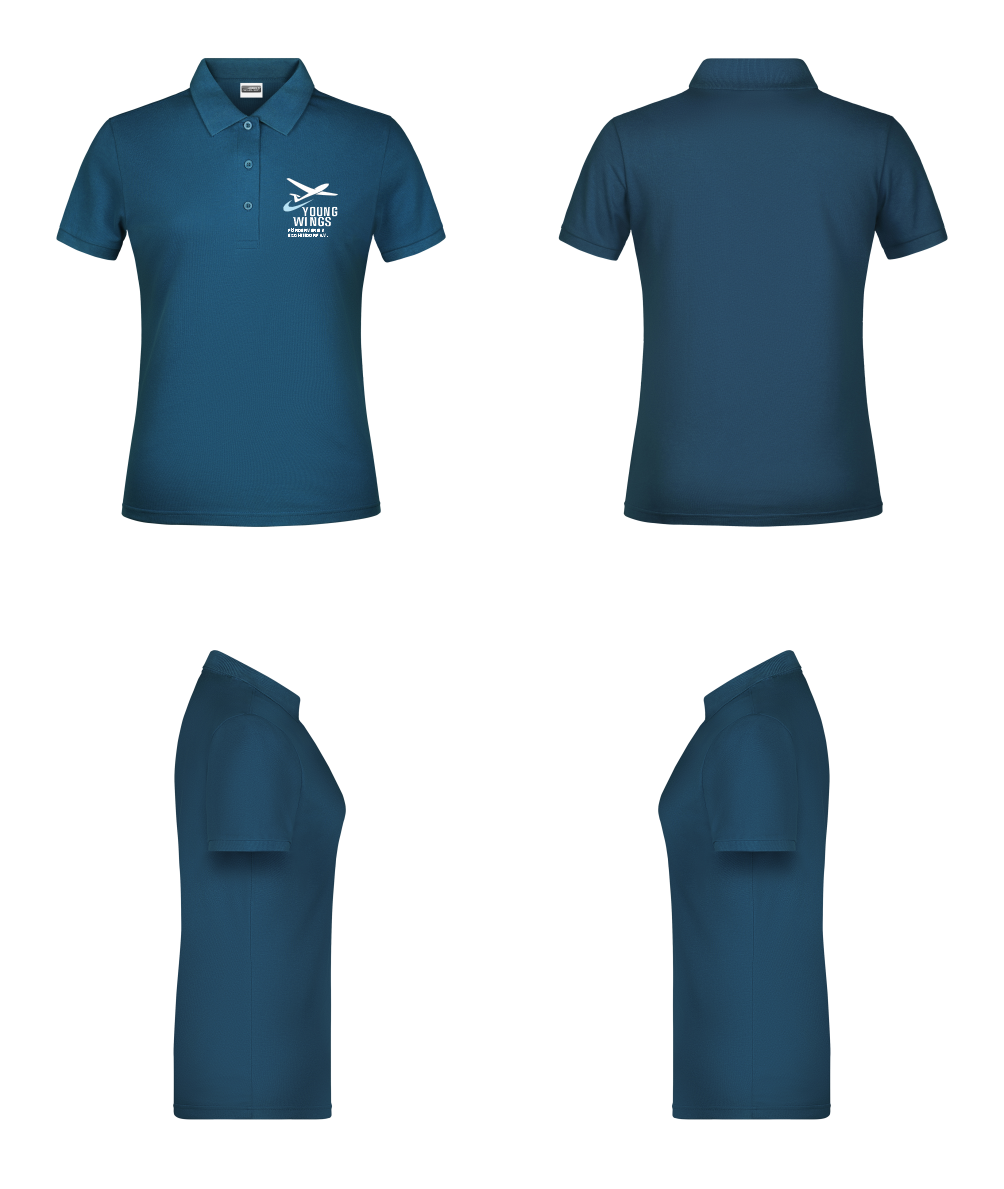 Damen Poloshirt YOUNG WINGS