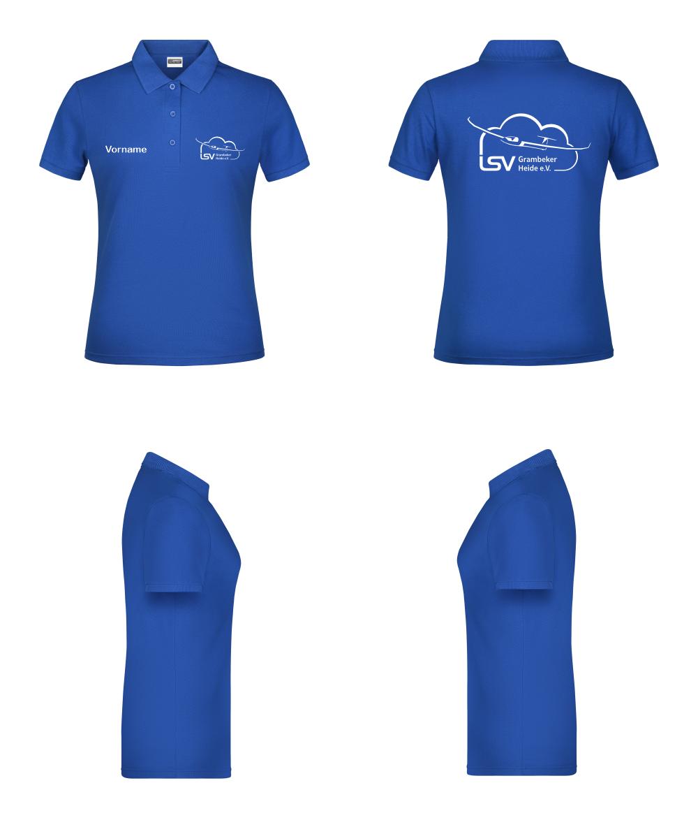 Damen Poloshirt LSV Grambeker Heide