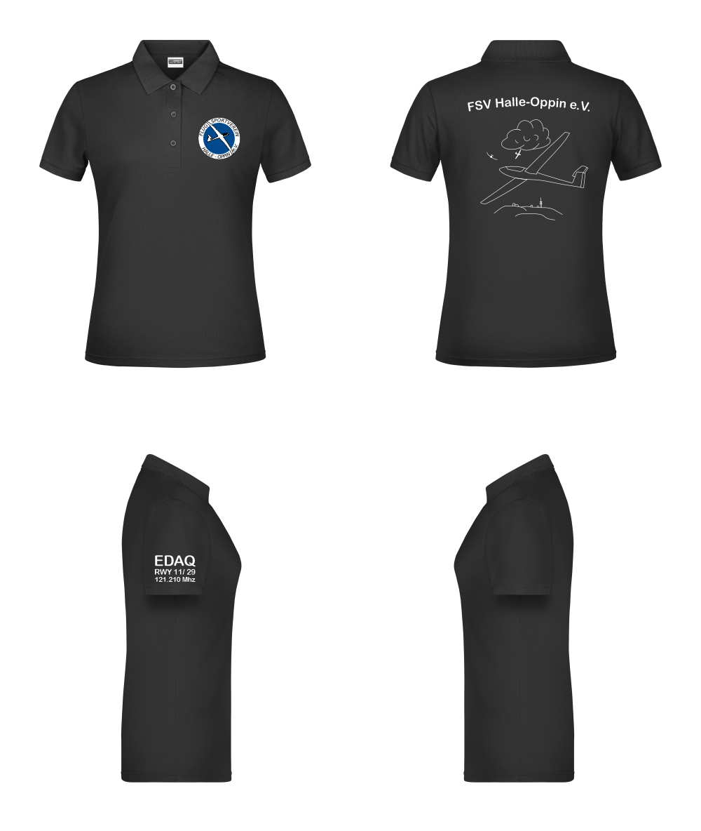 Damen Poloshirt FSV Halle-Oppin e.V.