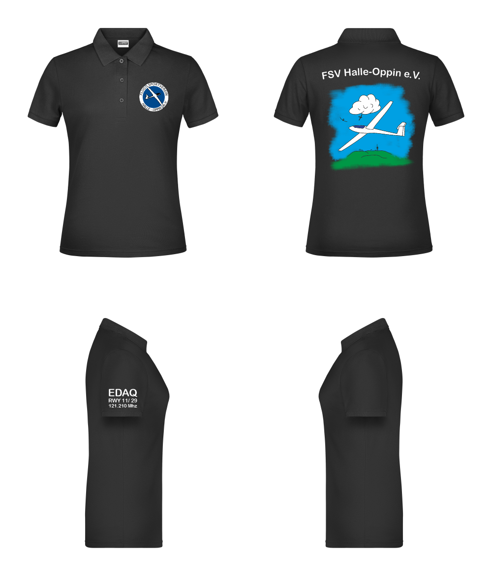 Damen Poloshirt FSV Halle-Oppin e.V.