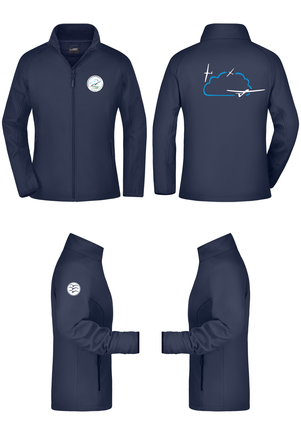 Damen Softshelljacke FC Großrückerswalde