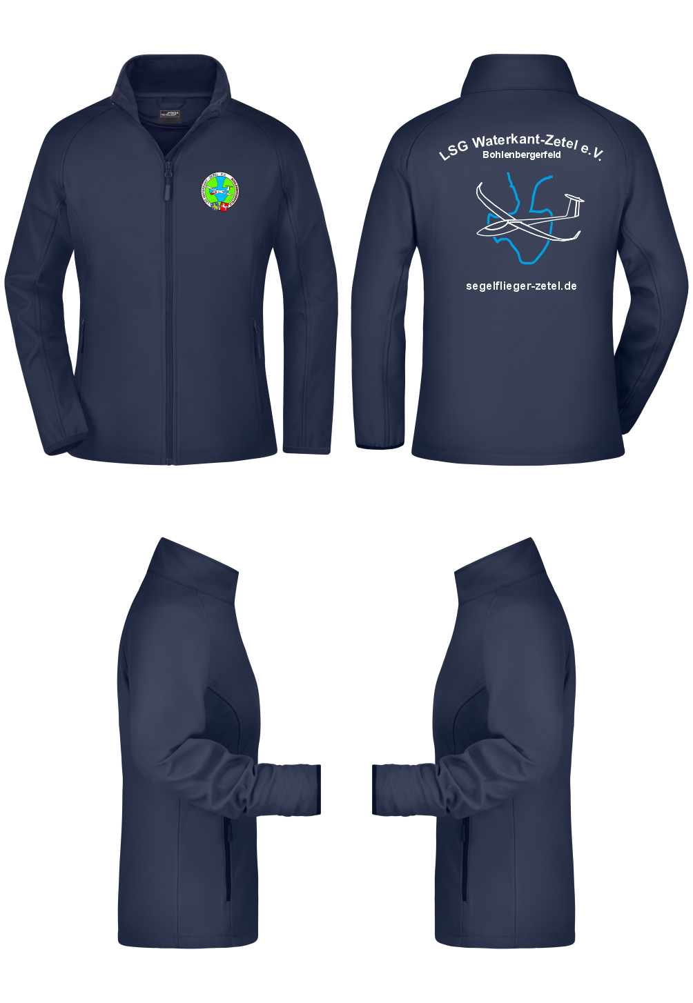Damen Softshelljacke LSG Waterkant-Zetel