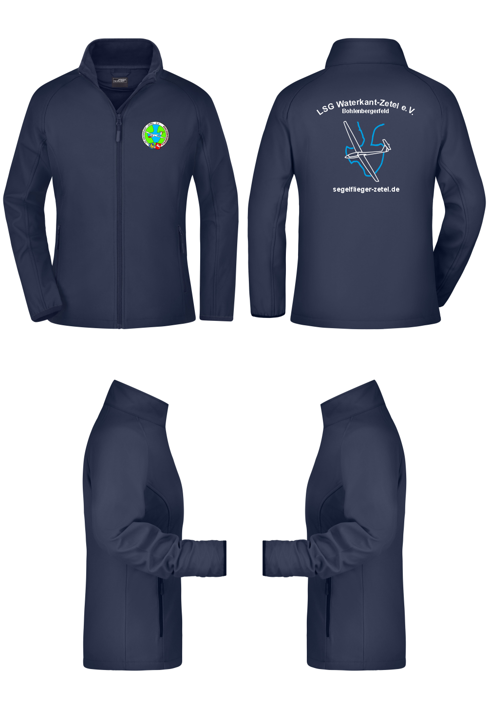 Damen Softshelljacke LSG Waterkant-Zetel