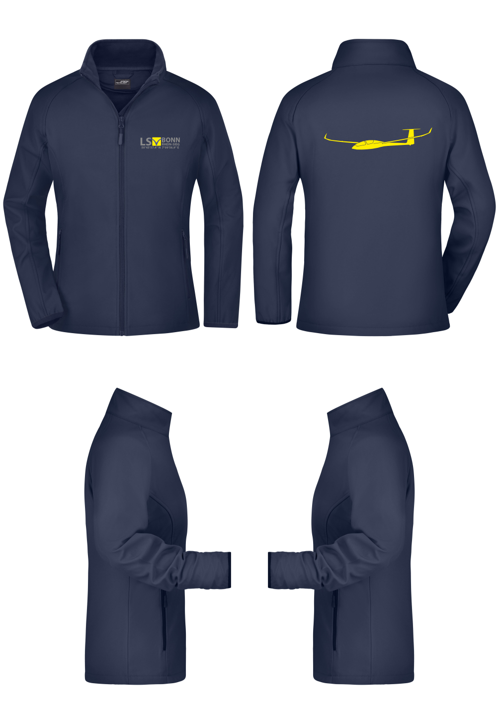 Damen Softshelljacke LSV Bonn-Rhein-Sieg