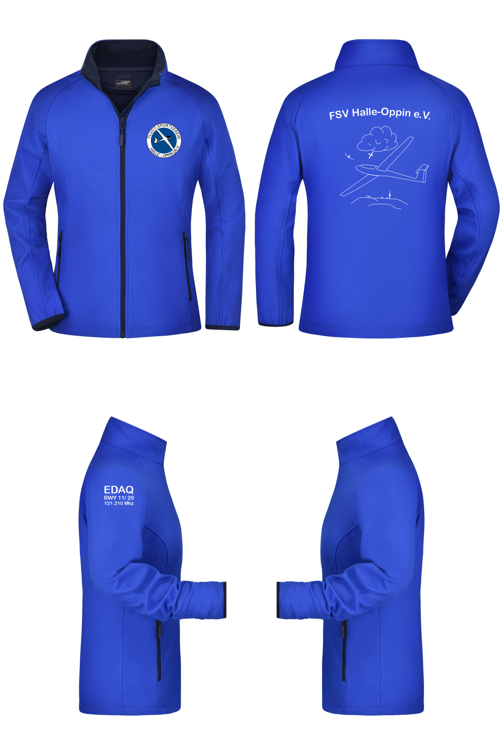Damen Softshelljacke FSV Halle-Oppin e.V.