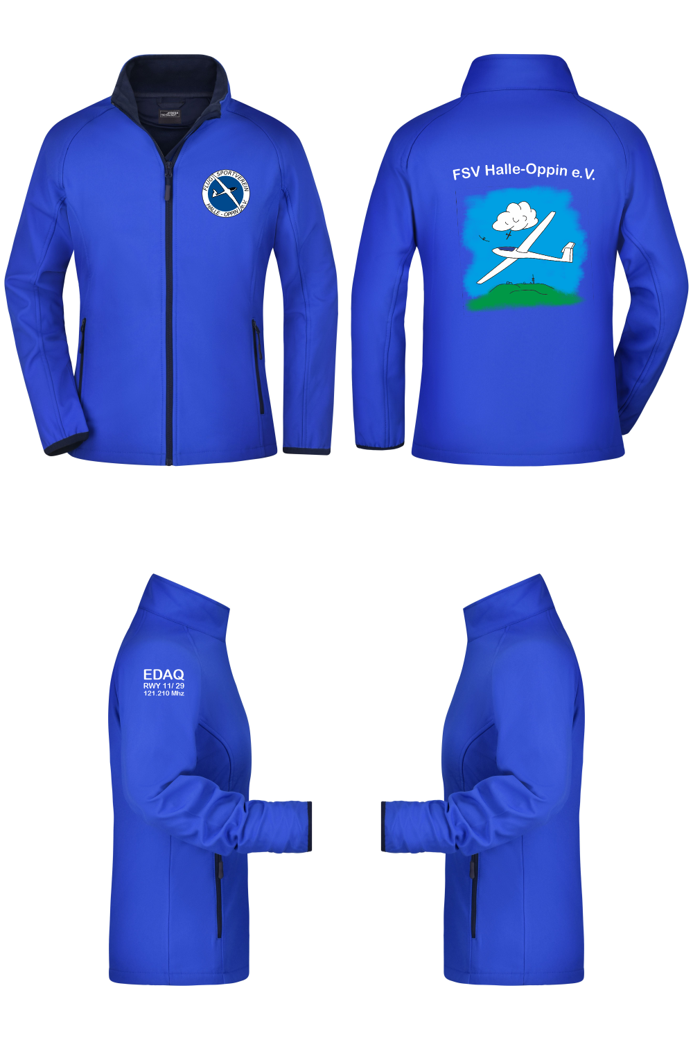 Damen Softshelljacke FSV Halle-Oppin e.V.