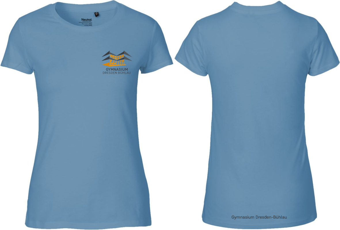 Damen T-Shirt Gymnasium Dresden-Bühlau