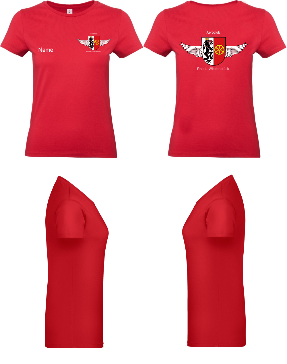 Damen T-Shirt Aeroclub Rheda-Wiedenbrück