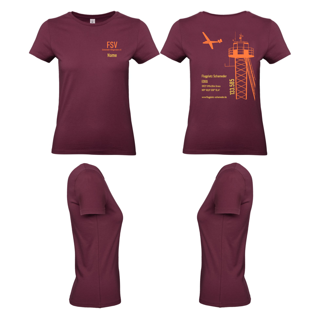 Damen T-Shirt FSV Schameder-Wittgenstein e.V.