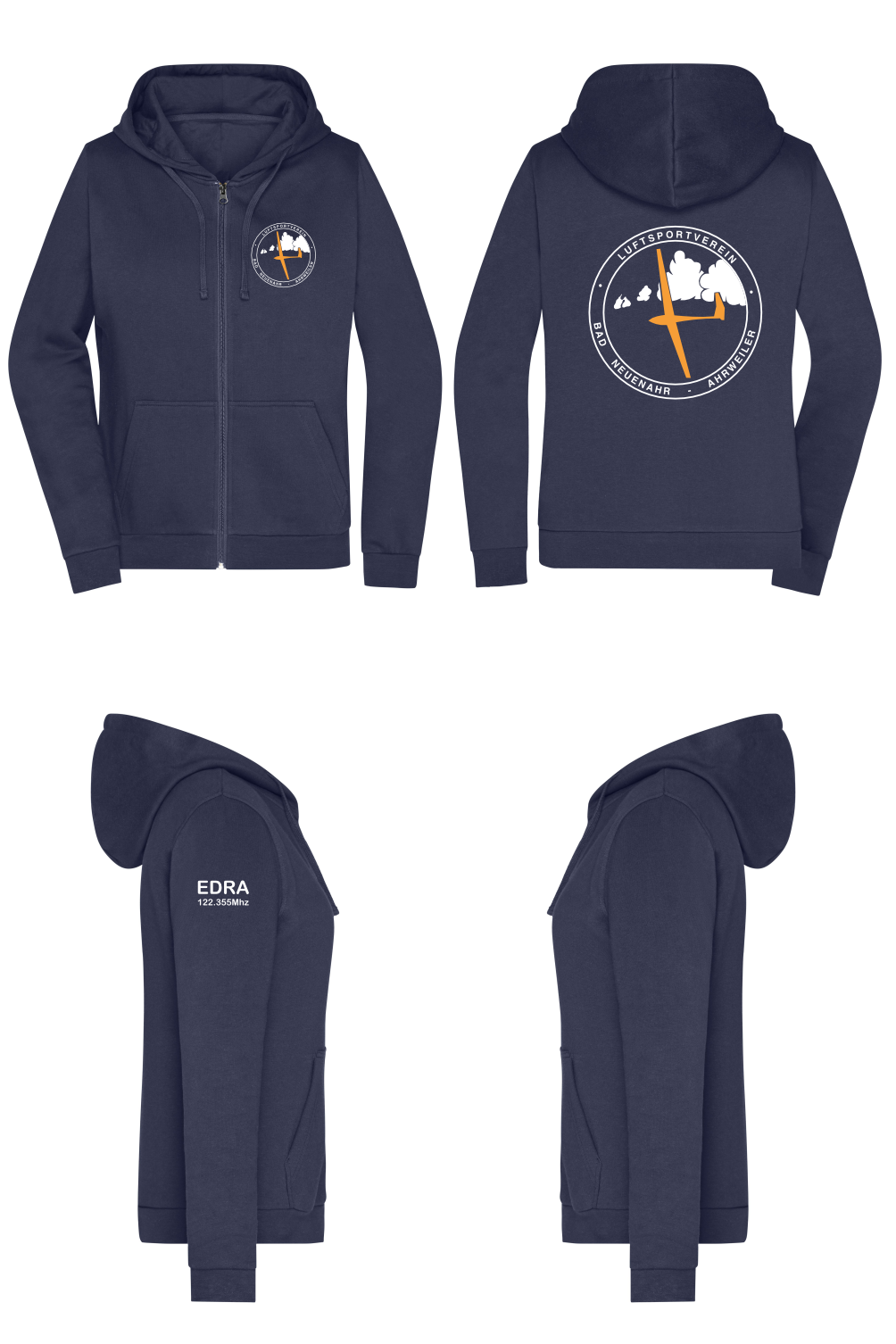 Damen ZIP-Hoodie LSV Bad Neuenahr