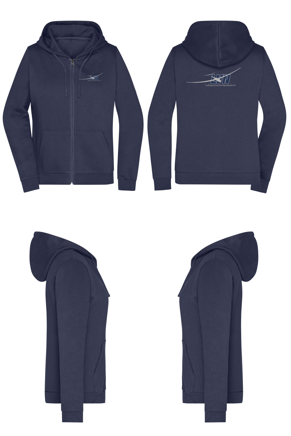 Damen ZIP-Hoodie LSV Neuwied