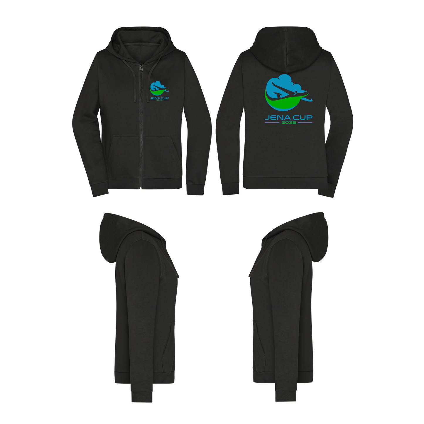 Damen ZIP-Hoodie JenaCup 2026