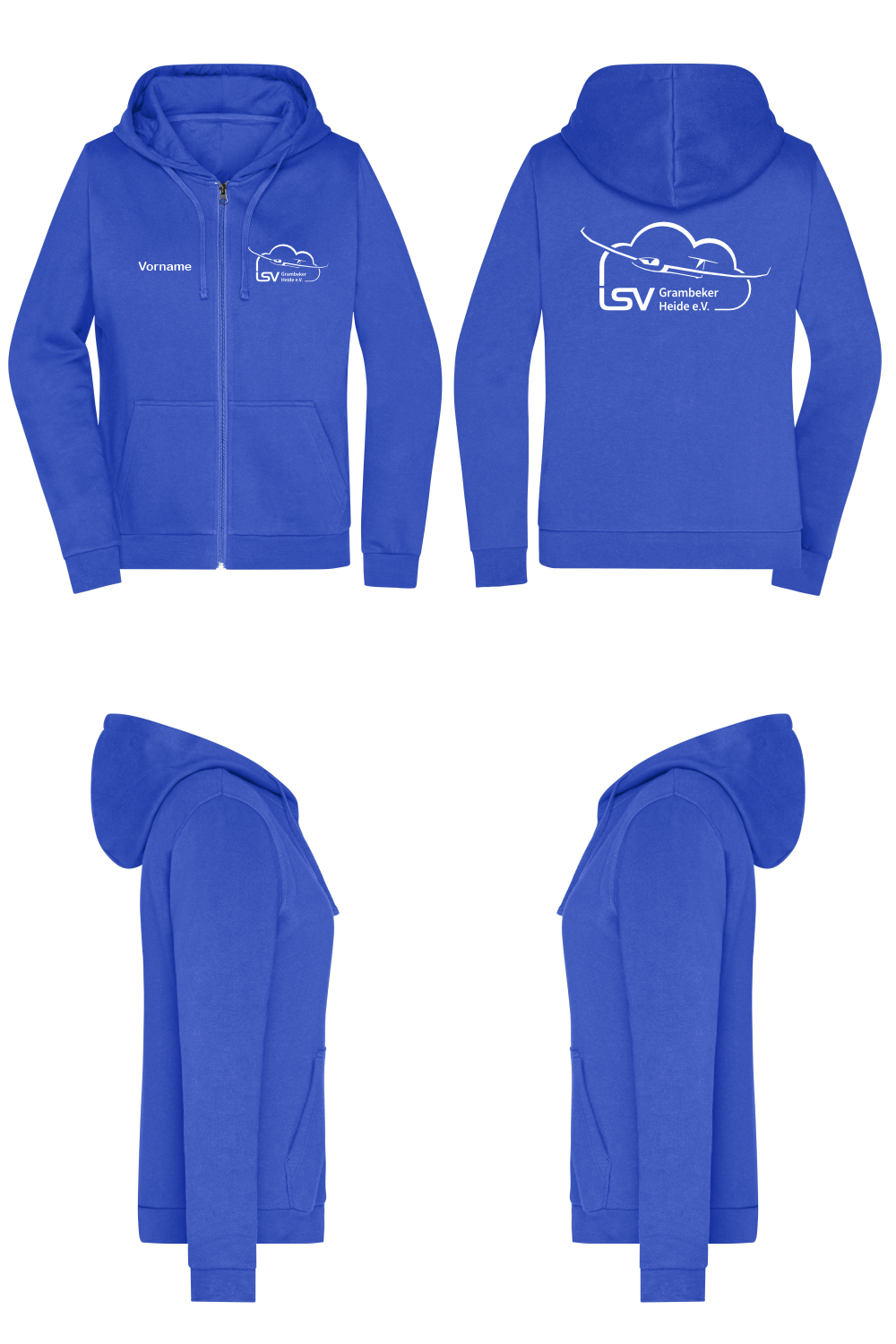 Damen ZIP-Hoodie LSV Grambeker Heide