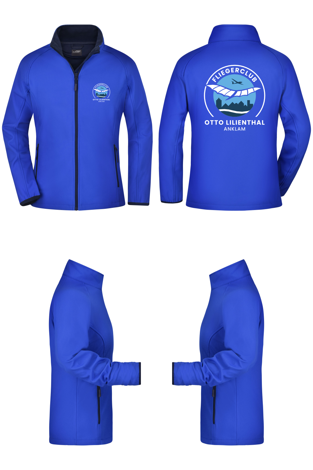 Damen Softshelljacke Fliegerclub Anklam „Otto Lilienthal”