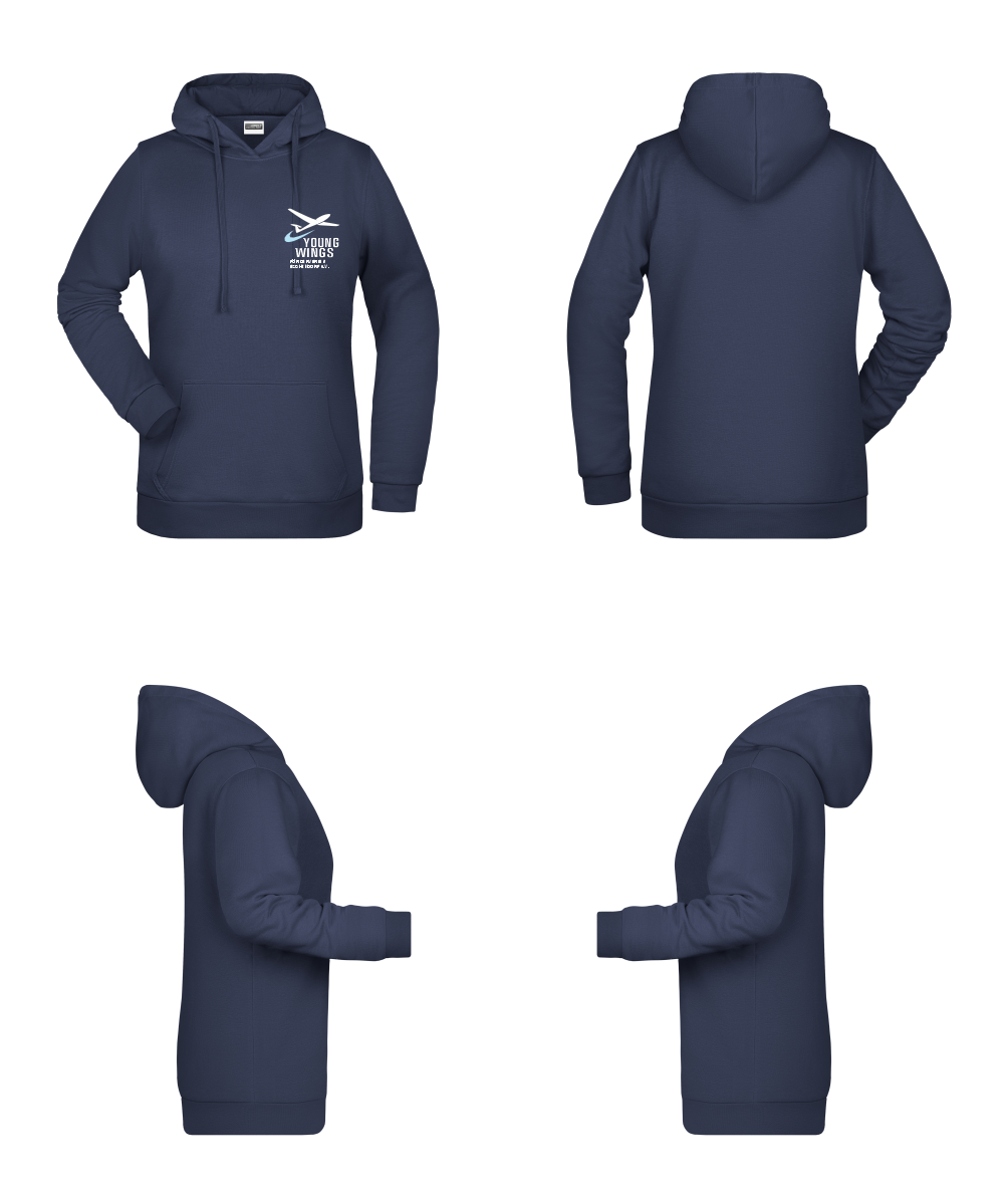 Damen Hoodie YOUNG WINGS
