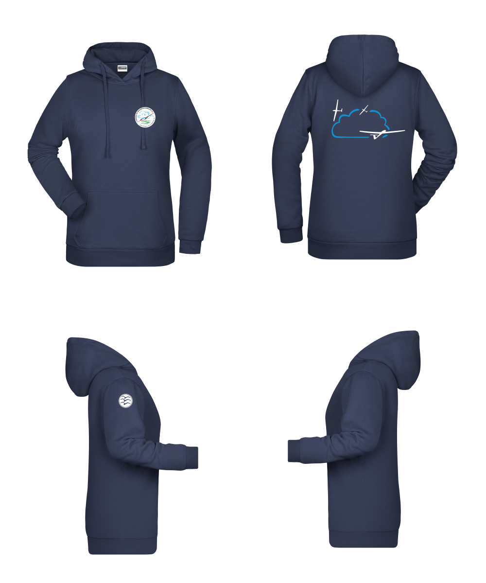 Damen Hoodie FC Großrückerswalde