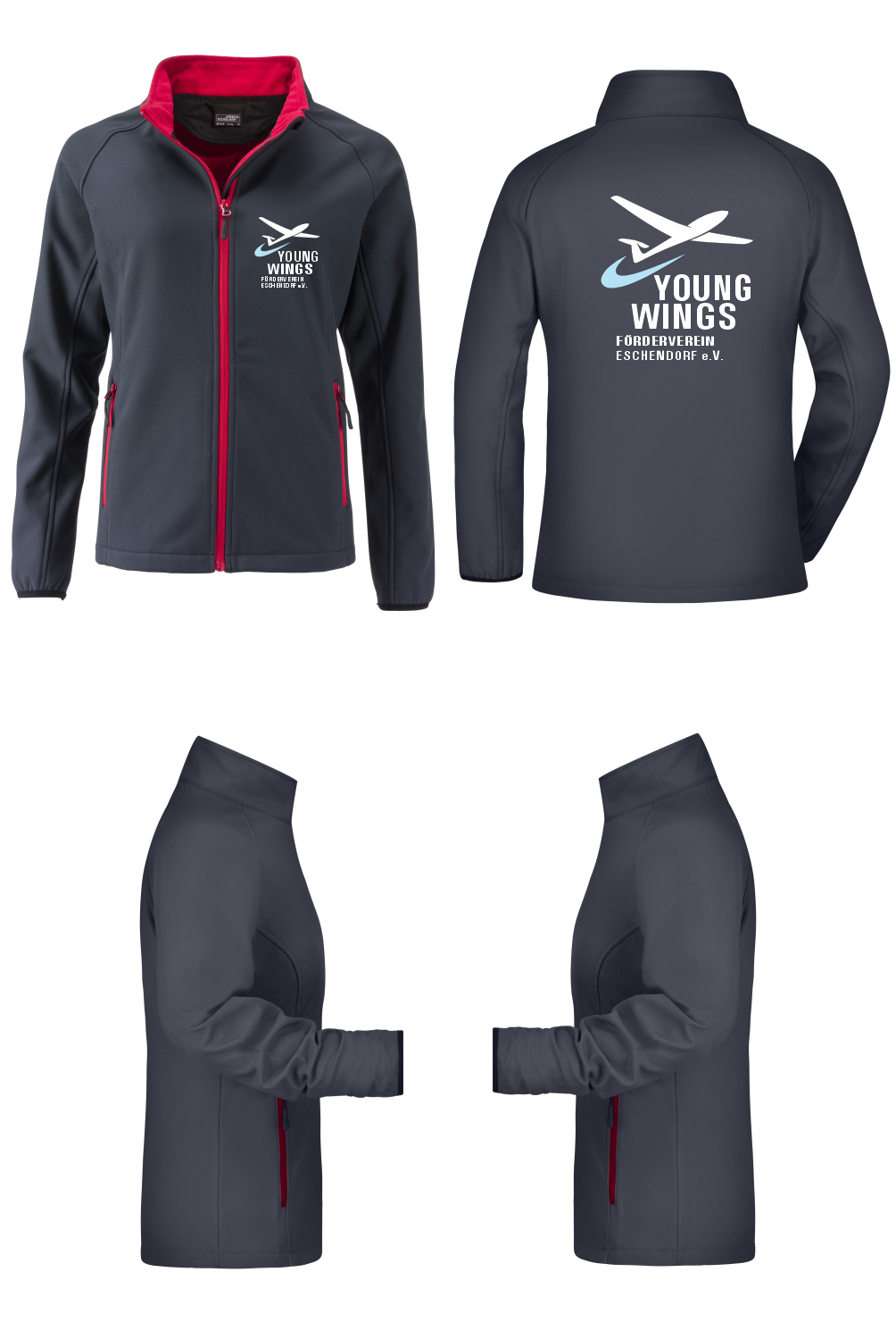 Damen Softshelljacke YOUNG WINGS