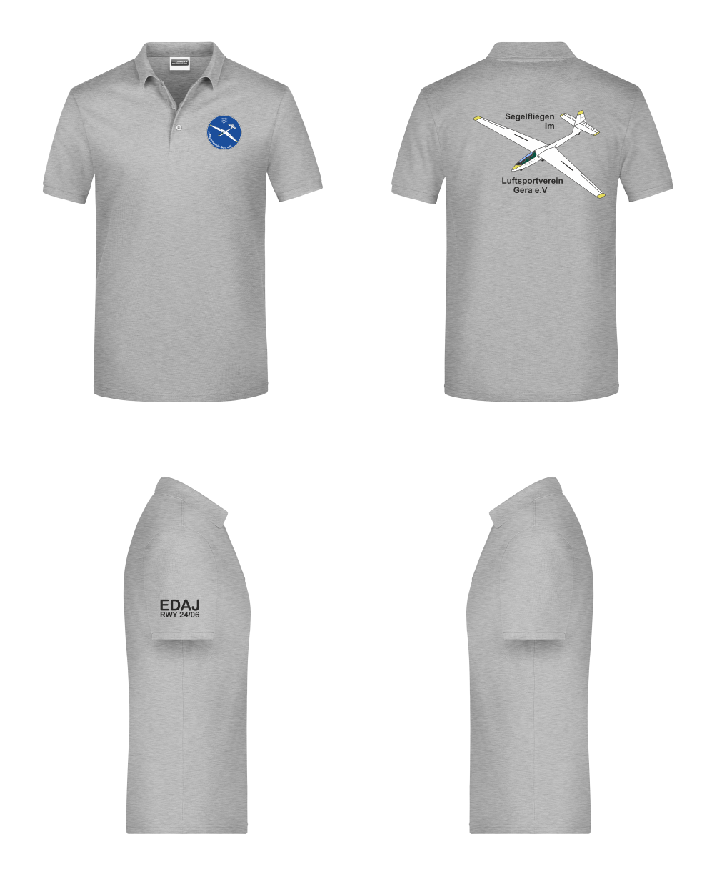 Herren/unisex Poloshirt LSV Gera