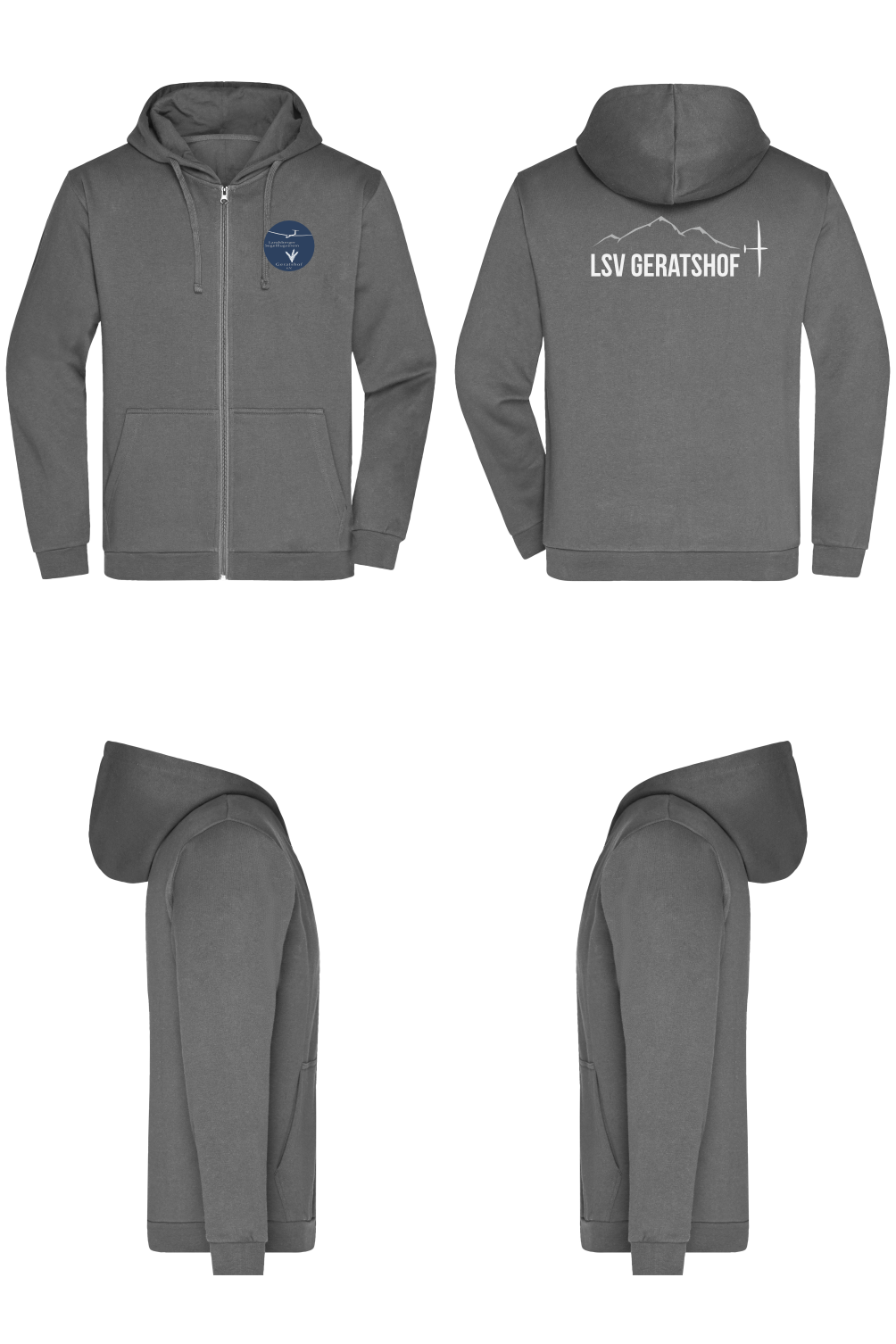 unisex ZIP-Hoodie LSV Geratshof