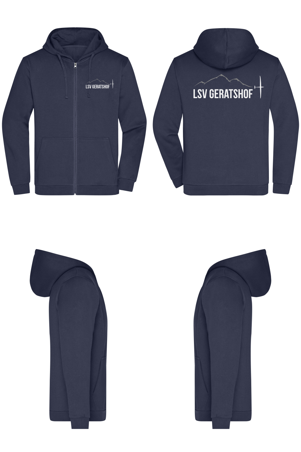 unisex ZIP-Hoodie LSV Geratshof
