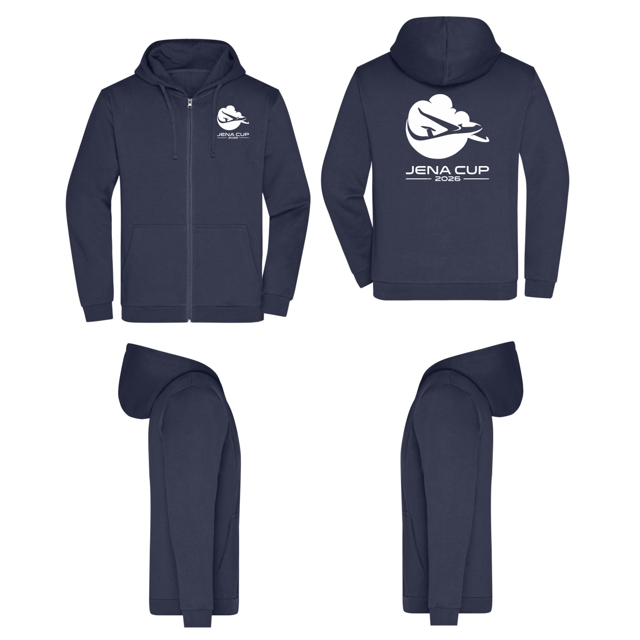 unisex/Männer ZIP-Hoodie JenaCup 2026
