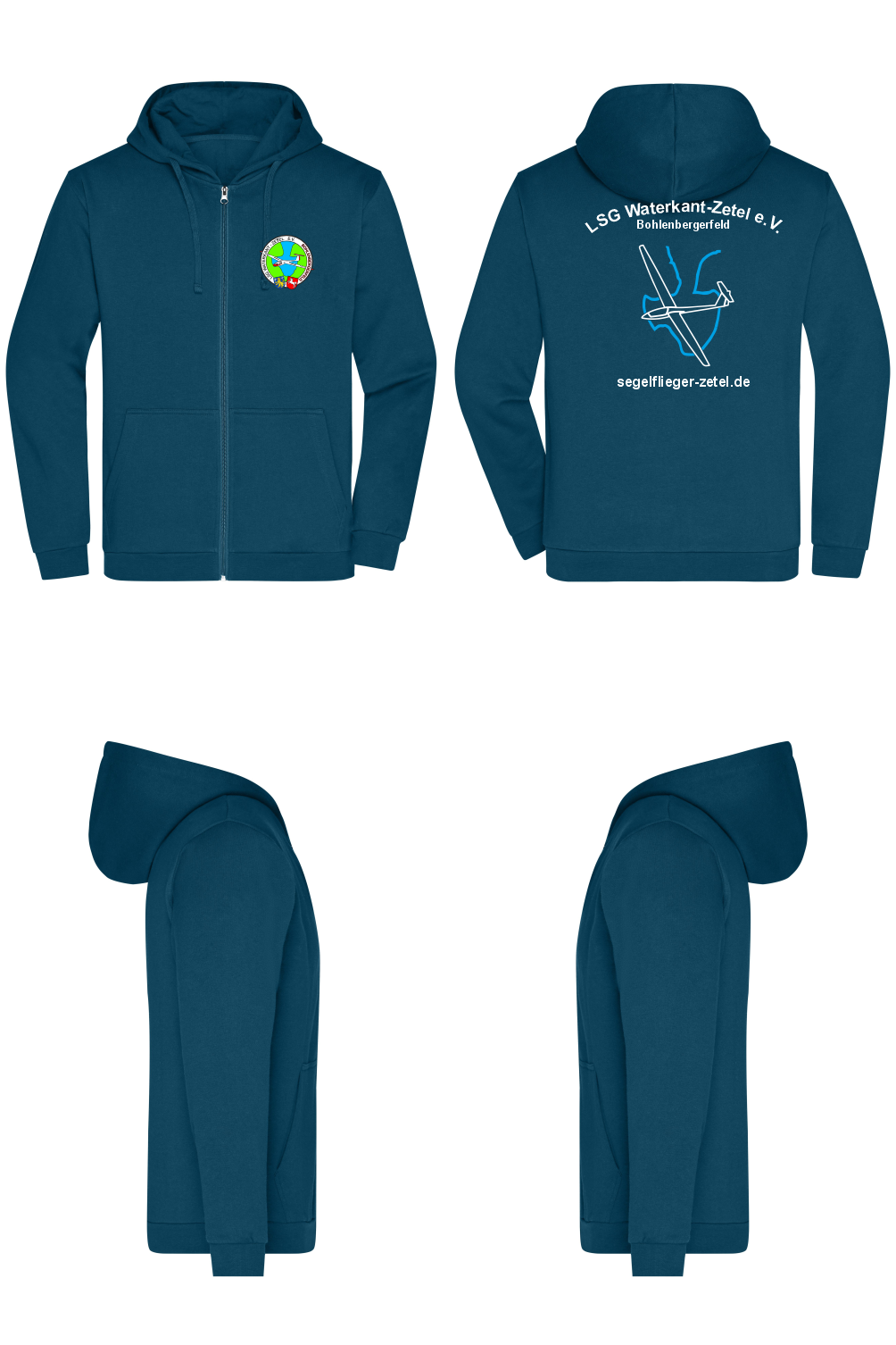 Herren/unisex ZIP-Hoodie LSG Waterkant-Zetel