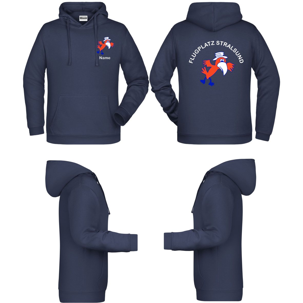 unisex Hoodie Flugsportklub Stralsund