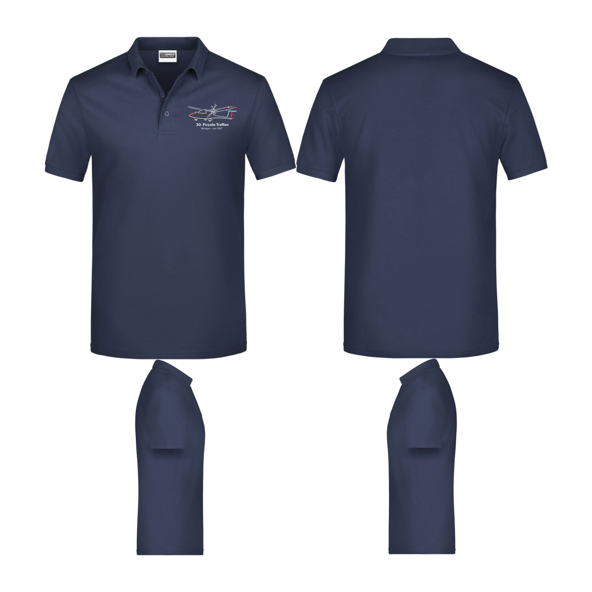 unisex Poloshirt Piccolo-Treffen 2026