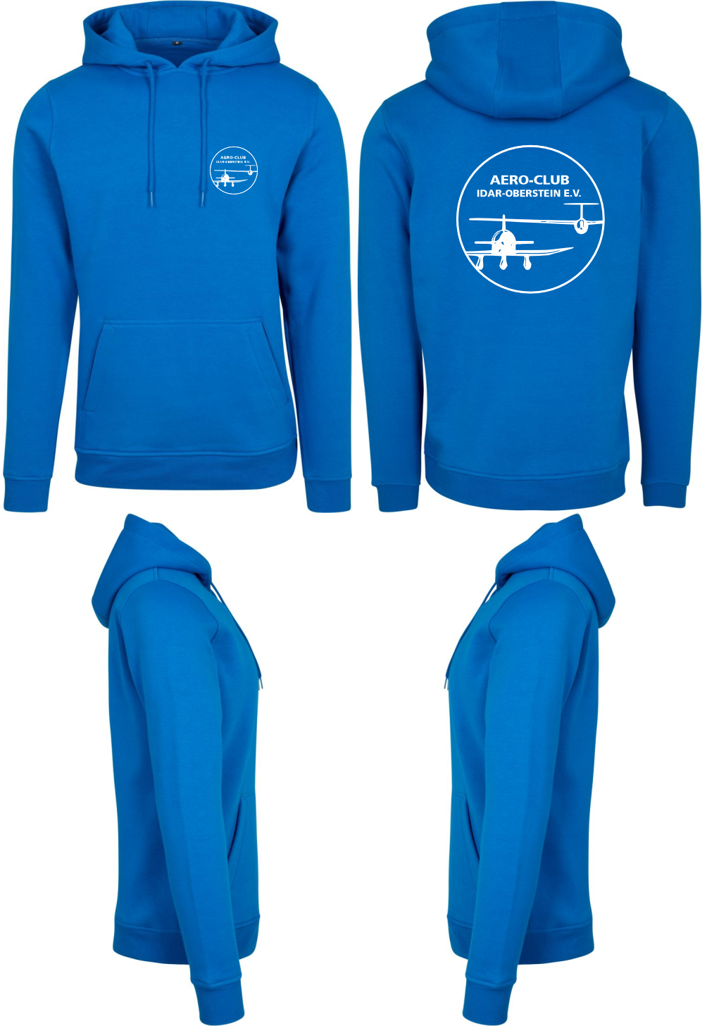 unisex Hoodie Aero-Club Idar Oberstein BY011
