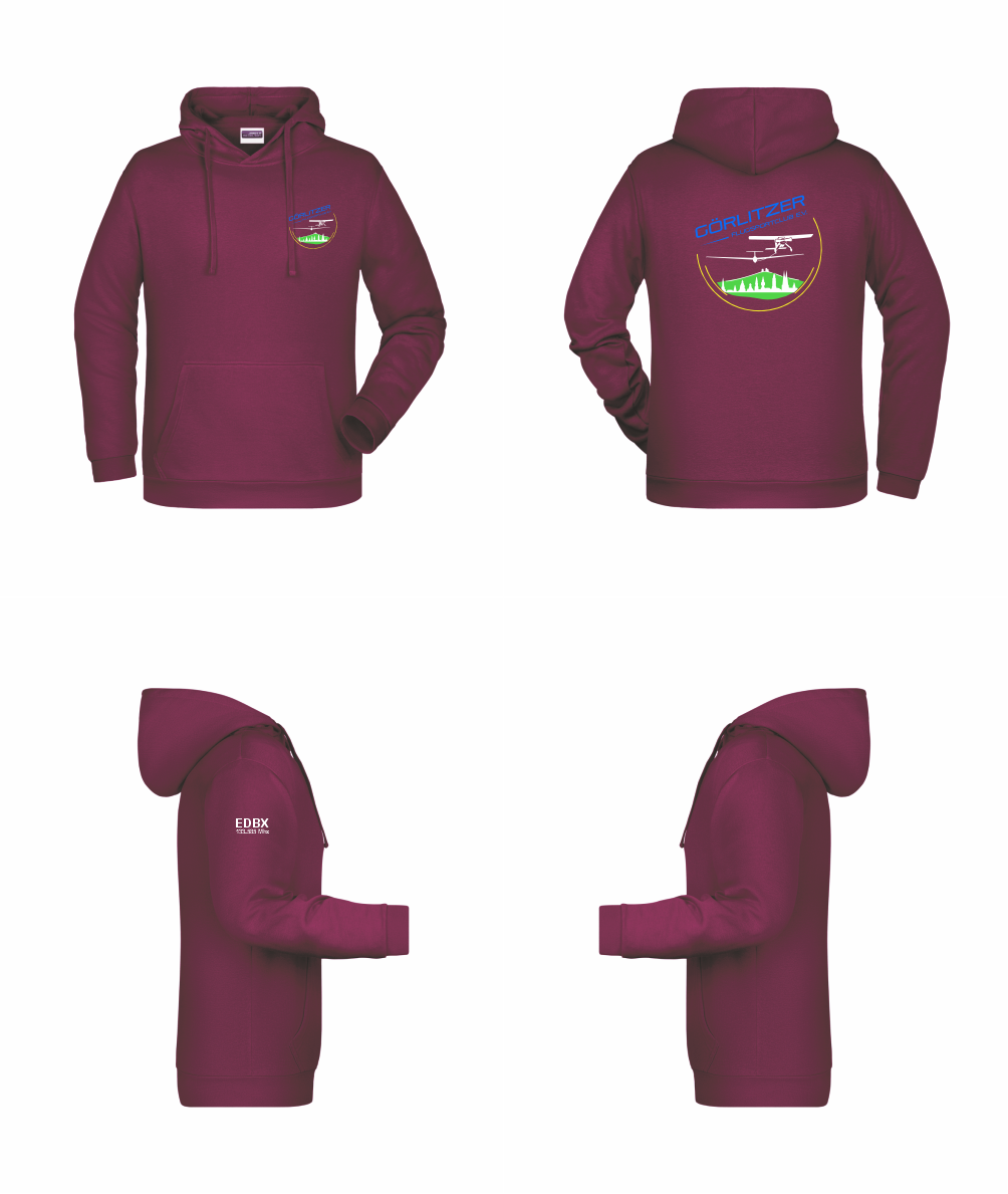 unisex Hoodie Görlitzer Flugsportclub