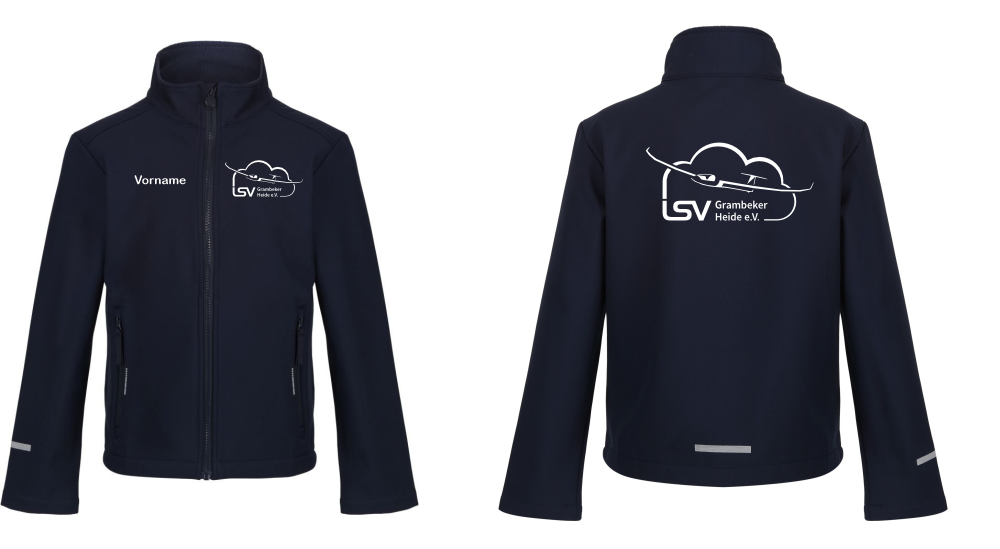 Kinder Softshelljacke LSV Grambeker Heide