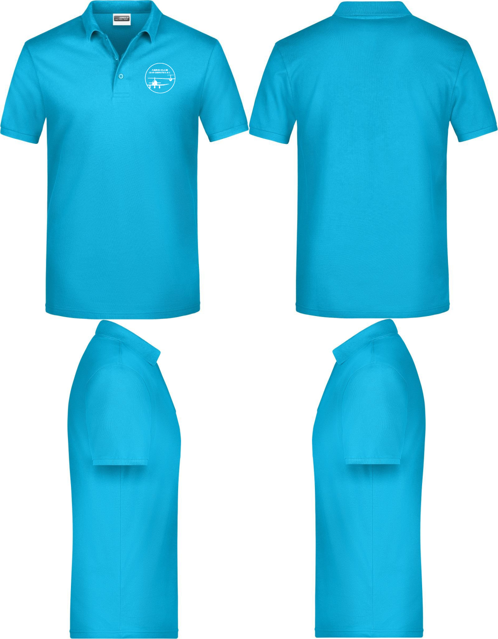unisex Poloshirt Aero-Club Idar Oberstein