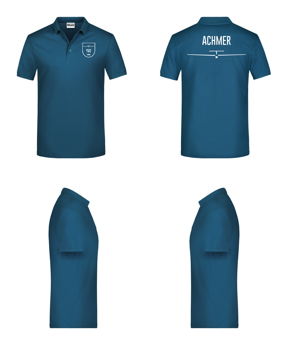 Herren/unisex Poloshirt Osnabrücker Verein für Luftfahrt - Achm