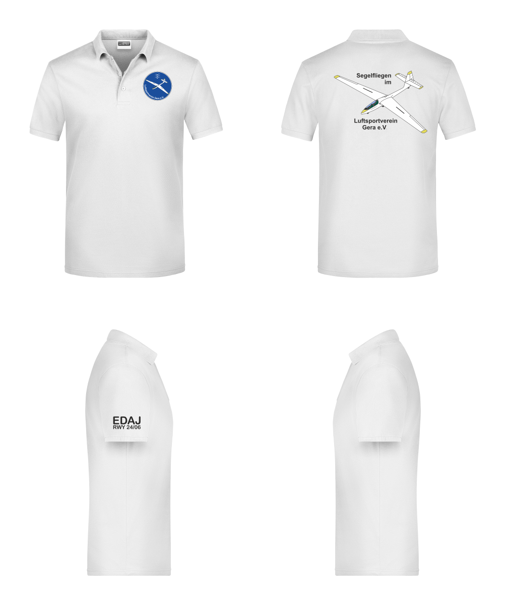 Herren/unisex Poloshirt LSV Gera
