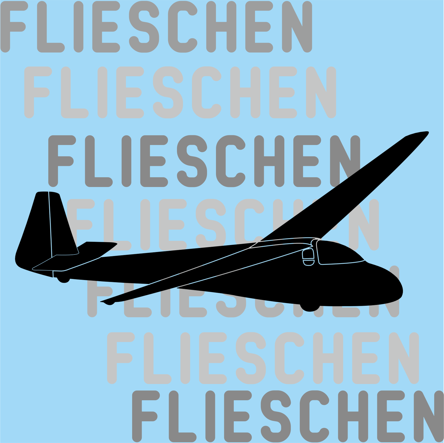 Aufkleber Scheibe SF26a Segelflugzeug